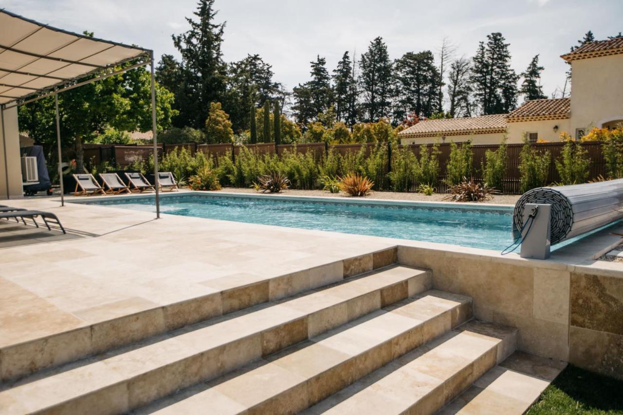 Villa Moka - Private Pool Saumane-de-Vaucluse Exteriör bild